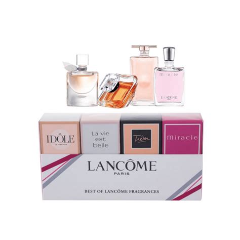 lancome miniature perfume set price.